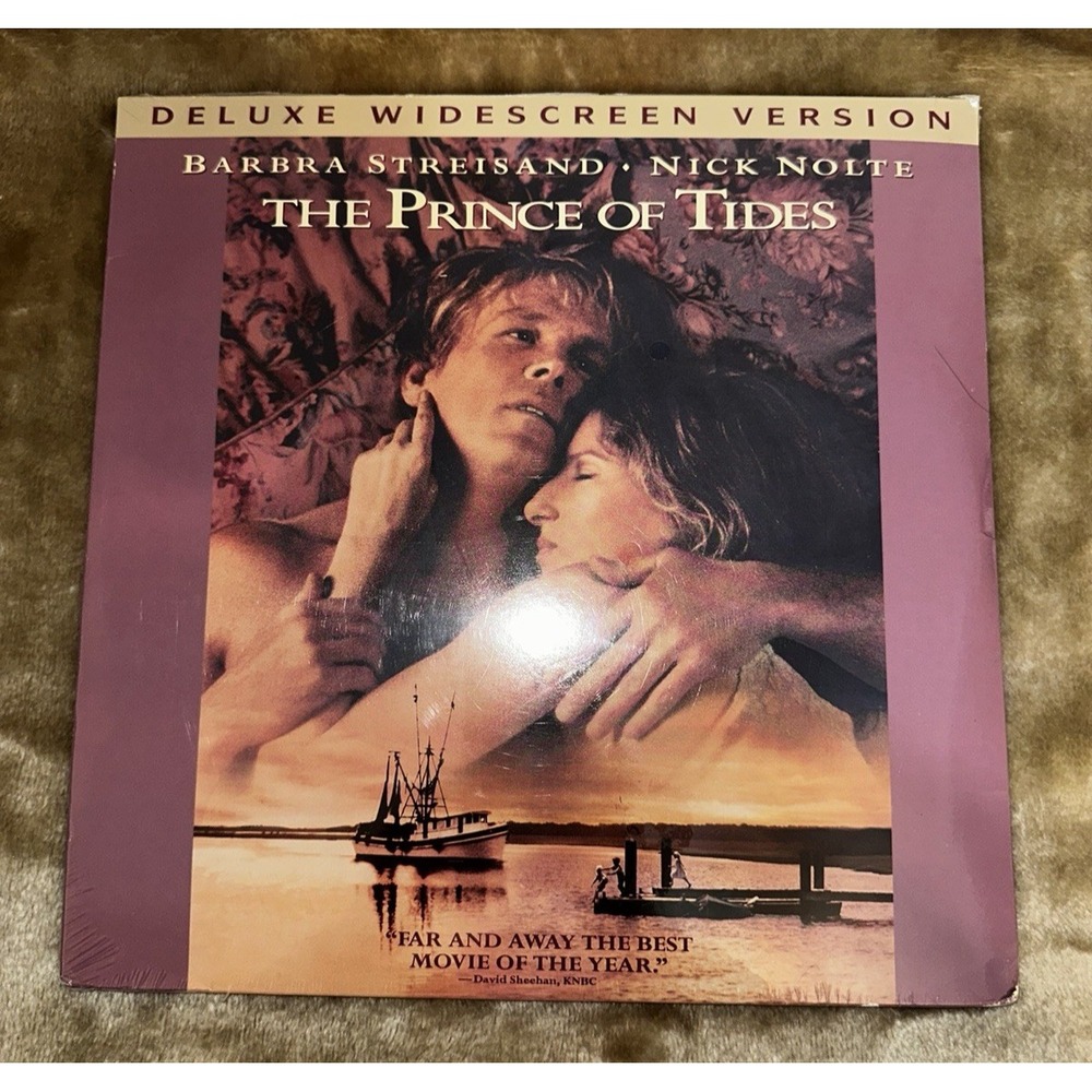 New The Prince Of Tides Deluxe Widescreen Version Digital Sound Laser Disc